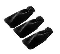 Mtlavishness Premium Pleuche Piano Pedal Protective Covers Durable Smooth And Anti Dust Suitable For Grand And Upright Pianos With Elastic Band Design Three Piece Set Approx 12 * (Black)