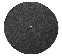Mtlavishness Premium Wool Turntable Platter Mat Ensures Long Lasting Usage With Anti Shake And Accurate Sound Positioning For Record Players 12 Inch Black (Black)