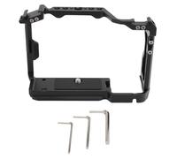 Mtlavishness Professional Lightweight Sturdy Aluminium Video Camera Cage for A7CII A7CR with Aviation Aluminum Quick Release Plate Precise Hole Cutting Compatibility and Slot