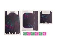 Mtlavishness PVC Drone Stickers Decorative Unique Pattern Personalized Decals Adhesive For Mavic 3 Effective Protection Thoughtful Battery Reminder Multi Faceted Design Suitable (Hell Rock Stream)