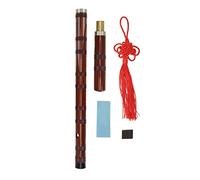 Mtlavishness Recorder Instrument Set Kit Chinese Style Bamboo Vertical Flute F Key Ideal for Playing Performance Produces Clear Melody Easy Fingering Great Gift Bitter Bamboo (G Key)