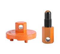 Mtlavishness Removal Tool Set Piston Stop Tool for Flywheel Removal and Leaf Blower Maintenance Orange and 308g