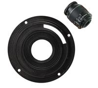 Mtlavishness Replacement Bayonet Mount Ring for EF-S 18-55mm f/3.5-5.6 IS II Lens ABS Material Precise Fit Third-Party Camera Repair Part