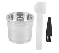 Mtlavishness Reusable Coffee Capsule Refillable Coffee Pod 304 Stainless Steel Refillable Coffee Filter for X7 Y3 Y5 Machine Eco-Friendly and Economical Coffee Maker Accessory