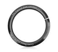 Mtlavishness RISK Bicycle Headset Bottom Bowl Aluminum Alloy Bike Front Fork Headset Below Bowl 1.5 Inch Tapered Tube Compatible Dust Water Resistant Bearing Wear Protection