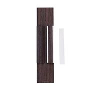 Mtlavishness Rosewood Bridge With Acrylic Saddle For 4 String Ukulele Replacement Parts Transmitting Sound Vibration Better Widely Applied To Ukulele Playing With Approx 1 4cm