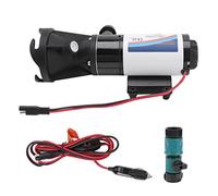 Mtlavishness RV Waste Pump 12V Fluoroplastic Alloy 4 Blades High Safety Easy Control RV Macerator Pump for RV Kitchen Toilet
