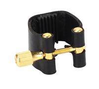 Mtlavishness Saxophone Leather Ligature Fastener Compact Professional Replacement Ideal for Saxophonists Playing on Sax with Hard Plastic and Engineering Plastics Mouthpieces Made (Alto)