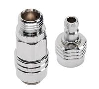 Mtlavishness Scuba Diving Second Stage Adaptor Male Female 9 16 to BCD Standard Interface Quick Connect Adapter with Secure Locking Mechanism for Professional Divers and