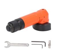 Mtlavishness Small Angle Grinder Tool 2in Cordless Air Pneumatic Polisher Grinding Machine Tool with 15000rpm No-Load Speed 0.4m³/min Air Consumption for Metal Rust Removal