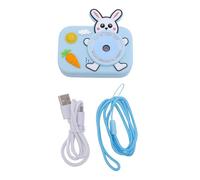 Mtlavishness Small Digital Camera Auto Focus 2.0 Inch Anti Blue Light Screen 1080P Ideal for Life Recording and Entertainment Portable with Music and Games Features Dual Cameras (Blue)