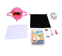 Mtlavishness Smart Drawing Robot for Kids Cute Educational Painting Learning Toy with 100 Pattern Cards 12 Colorful Pens Interactive Early Development Tool for Boys Girls Toddlers