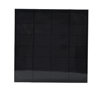 Mtlavishness Solar Panel Portable Monocrystalline Silicon DIY Solar Charging Panel 6V 4.5W Class A Photovoltaic Panel 165x165MM with High Conversion Efficiency for Solar Garden