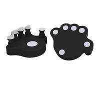 Mtlavishness Solo Piano Finger Training Device Anti Folding Hand Corrector With Comfort Button For Beginners And Amateur Piano Lovers Made Of ABS And Gel With Approx 10mm Key (Black)