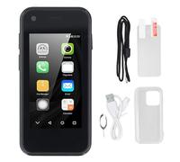 Mtlavishness SOYES XS13 Pro 3G Small Smartphone for Kids WiFi 2.5 Inch LCD 2GB RAM 16GB ROM Dual Card Dual Standby 2MP 5MP Camera Pocket Cell Phone for Android 9 (Black)