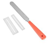 Mtlavishness Stainless Steel Guitar Fret File Fingerboard Protector Kit Anti Durable Tool For Guitar Repair And Maintenance With 185x15x4mm Grinding Tool And Two Different Sized
