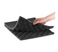 Mtlavishness Studio Acoustic Foam Panels Sound Insulation Ideal For Small Rooms Like Recording Studios Control Rooms Offices And Vocal Booths Available In Gray Blue Red With Pack (Pack of 36pcs)