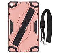 Mtlavishness Tablet Case for Tab A 8 0in Ultra Thin Shakeproof Protective Cover with Shoulder Straps and Hand Strap Ideal for On The Go Use Compatible with 2019 Version SM T290 (Rose Gold)