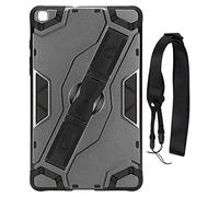 Mtlavishness Tablet Case for Tab A 8 0in Ultra Thin Shakeproof Protective Cover with Shoulder Straps and Hand Strap Ideal for On The Go Use Compatible with 2019 Version SM T290 (Black)