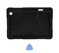 Mtlavishness Tablet Cases Soft Lightweight Hands Fall Protection Protective Case for Galaxy Tab S6 Lite Flat Computer Ideal for Watching TV While Doing Housework Made of Silicone (Black)