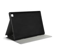 Mtlavishness Tablet PC Stand Cover Case Gray Business Protective Bracket with Multi Angle Support Non Slip Skin Friendly TPU PU Anti Fall Soft Shell for Comfortable Watching and (Black)