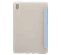 Mtlavishness Tablet Protective Cover Precise Hole Position Design Adjustable Support Soft Texture Suitable for Internet Classes and Video Watching Imitation Leather Case for M40 (Blue)