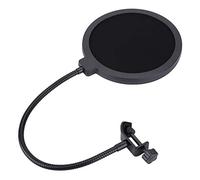 Mtlavishness TD011 Microphone Pop Up Filter Anti Pop Noise Flexible Swivel Mount for Studio and Professional Vocal Recording with 40mm Inner Diameter 95mm Outer Diameter and Size