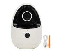 Mtlavishness Title 1080P Smart Security Camera For Home Indoor Use With 360° Rotation Long Lasting Battery Life 5200 Mah Night Vision 2 Way Talk Motion Detection Cyclic Recording