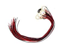 Mtlavishness Title: 15 Pieces 20mm Piezo Discs Transducer Microphone Trigger Sound Sensor With High Sensitivity Wide Frequency Response Suitable For Acoustic Instruments Such As