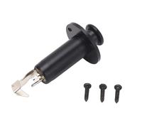 Mtlavishness Title 6 35mm Guitar Output Jack Socket Metal Construction For Acoustic Electric Guitars With 6 35mm Universal Interface Good And High Strength And Long Service (Black)
