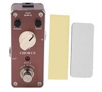 Mtlavishness Title Chorus Effect Metal Guitar Monoblock Effector Pedal Metal Material With Led Indicator For Electric Guitar Players In Studio Or On Stage 100kΩ Input Impedance