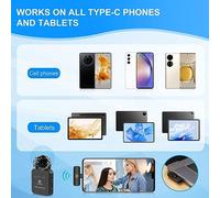 Mtlavishness Title: Wireless Microphone System High Fidelity Low Latency Noise Reduction 12 Hours Battery Life for Live Streaming Interview Vlog Computer Laptop Camera 2 (Black)