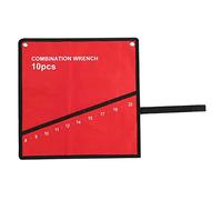 Mtlavishness Tools Storage Bag Multi Pocket Canvas Organizer with 8 Pockets for Wrench Spanner Screwdriver Plier Hand Tools (10 Bites)