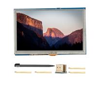 Mtlavishness Touch Screen 5 Inch HDMI LCD HD Display Enhanced For Touch Control And Power Saving Ideal For And Computer Secondary Display With 800x480 Resolution And 4 Wire