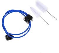 Mtlavishness Trumpet Cleaning Brushes Set Kit Soft And Sturdy For Musical Instrument Maintenance And Care Lightweight Portable With Three Kinds Of Brushes For Different Parts