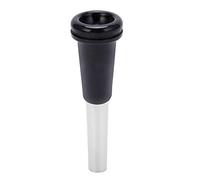 Mtlavishness Trumpet Mouthpiece For Students Professionals Durable Metal ABS Construction Enhanced Sound Clarity Brass Instrument Accessories Performance Parts For Jazz Orchestral (Black)