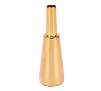 Mtlavishness Trumpet Mouthpiece Metal Material Long Lasting Luster Thicker And Heavier Replaceable For Most Standard Trumpets Gold Plated For A Bright And Rich Sound (Gold)