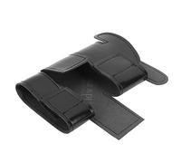 Mtlavishness Trumpet PU Leather Valve Guard Soft Durable Protects From Scratches Safe Comfortable Grip Secure Closure Suitable For Most Bb And C Angles Black Trumpet Accessories