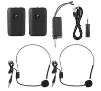 Mtlavishness UHF Mic Headmounted Microphone LED Screen Display Wide Device Support Teaching Business Promotion Stage Conference Training