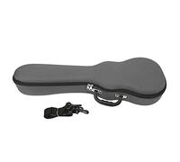 Mtlavishness Ukulele Case Bag Backpack For 23 24 Inch Hard Thicken Polyester Fabric Ukulele Carrying Box With Soft Cushion Double Reinforced Handles (23/24 inch gray)