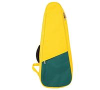 Mtlavishness Ukulele Case Bag With And Large Storage Space For Travel Gigs And Everyday Use 26inch 27inch Colorful Heavy Sponge Padding Pink And Lightweight With Shoulder Strap (Yellow)
