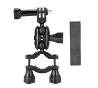 Mtlavishness Universal Car Dvr Holder With 360 Degree Rotation Rearview Mirror Mount For Smart Phone Gps Navigation Ideal For In Car Use Made Of Abs Material With Ball Head Size