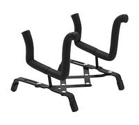 Mtlavishness Universal Foldable Ukulele And Violin Stand Adjustable Metal Holder Ideal For Musicians At Home Or On The Go With 15 135mm Width Adjustability Black Color