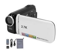 Mtlavishness Video Camera With 3 Inch TFT Rotatable Screen 48MP 2.7K Video Resolution 18X Digital Zoom And Built In Fill Light Ideal For Growth Recording Traveling Wedding And