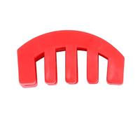 Mtlavishness Violin Practice Mute Excellent Rubber Material Preserves Tone Quality Easy To Use For Beginners And Quiet Practice Approx 5 5cm (Rojo)