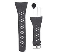 Mtlavishness Watch Band Strap Replacement for Polar Watches Ideal For Everyday Use Soft Flexible Comfortable Silicone Material Adjustable Size Comes With Disassemble Tool Fits (Gray)