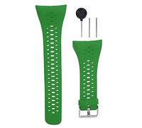 Mtlavishness Watch Band Strap Replacement for Polar Watches Ideal For Everyday Use Soft Flexible Comfortable Silicone Material Adjustable Size Comes With Disassemble Tool Fits (Green)