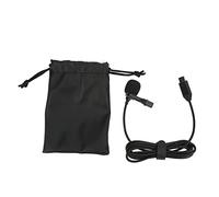 Mtlavishness Wireless Lavalier Microphone Comfortable Collar Clip Design High Sensitivity Low Noise Strong Compatibility For Filming Vlogging And Smartphones Use With 34dB