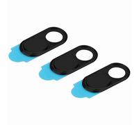 Mtlavishness Your Digital Camera Webcam Cover Protect Your Digital Life From Cyber Hackers For Smartphones Tablets Desktops And Laptops With 0 7 Mm Thickness Wide Compatibility (Black)