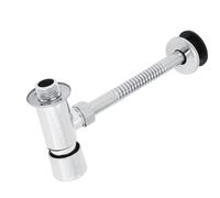 Mtlavishness Zinc Alloy Manual Flush Valve with Superior Flush Accuracy and Fine Workmanship for Office Hotel and Home Bathroom Toilet Use 100 Silver Color Approx 10 X 5cm 212g
